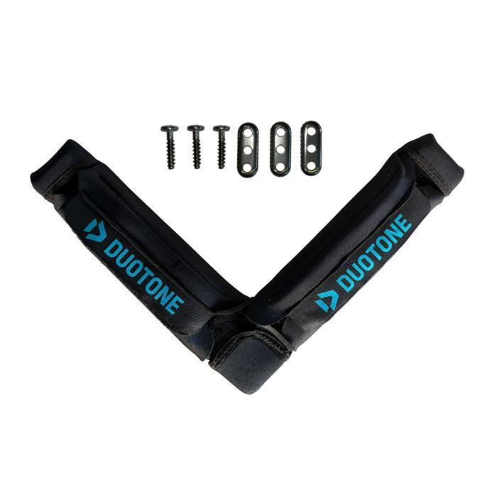 Duotone - BOARD ACC V-FOOTSTRAP INCL. SCREWS - ONESIZE - BLACK