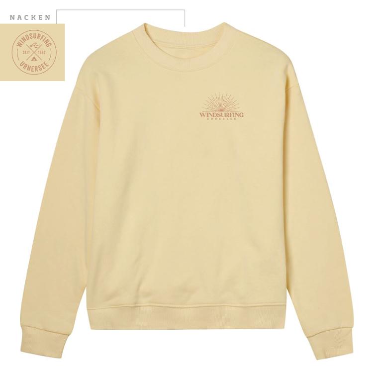 WSU - Sweater - soft yellow - women